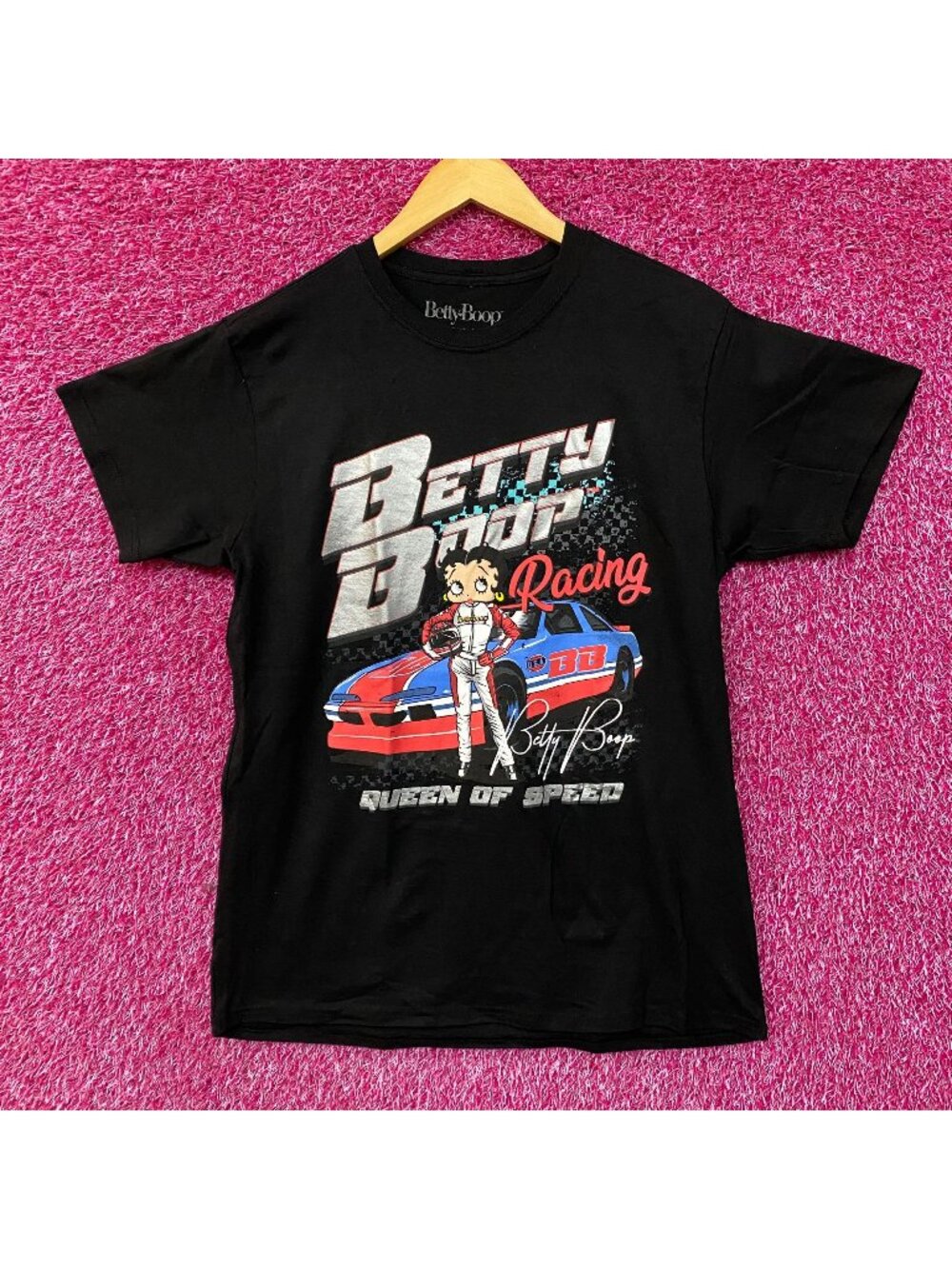 Betty Boop Racing Queen of Speed T-Shirt XL